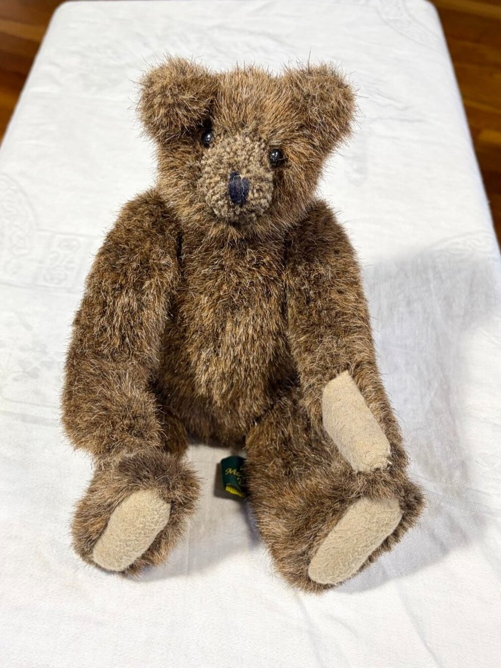Vintage Mary Meyer Green Mountain Bear – 11" Dark Brown – 1990s